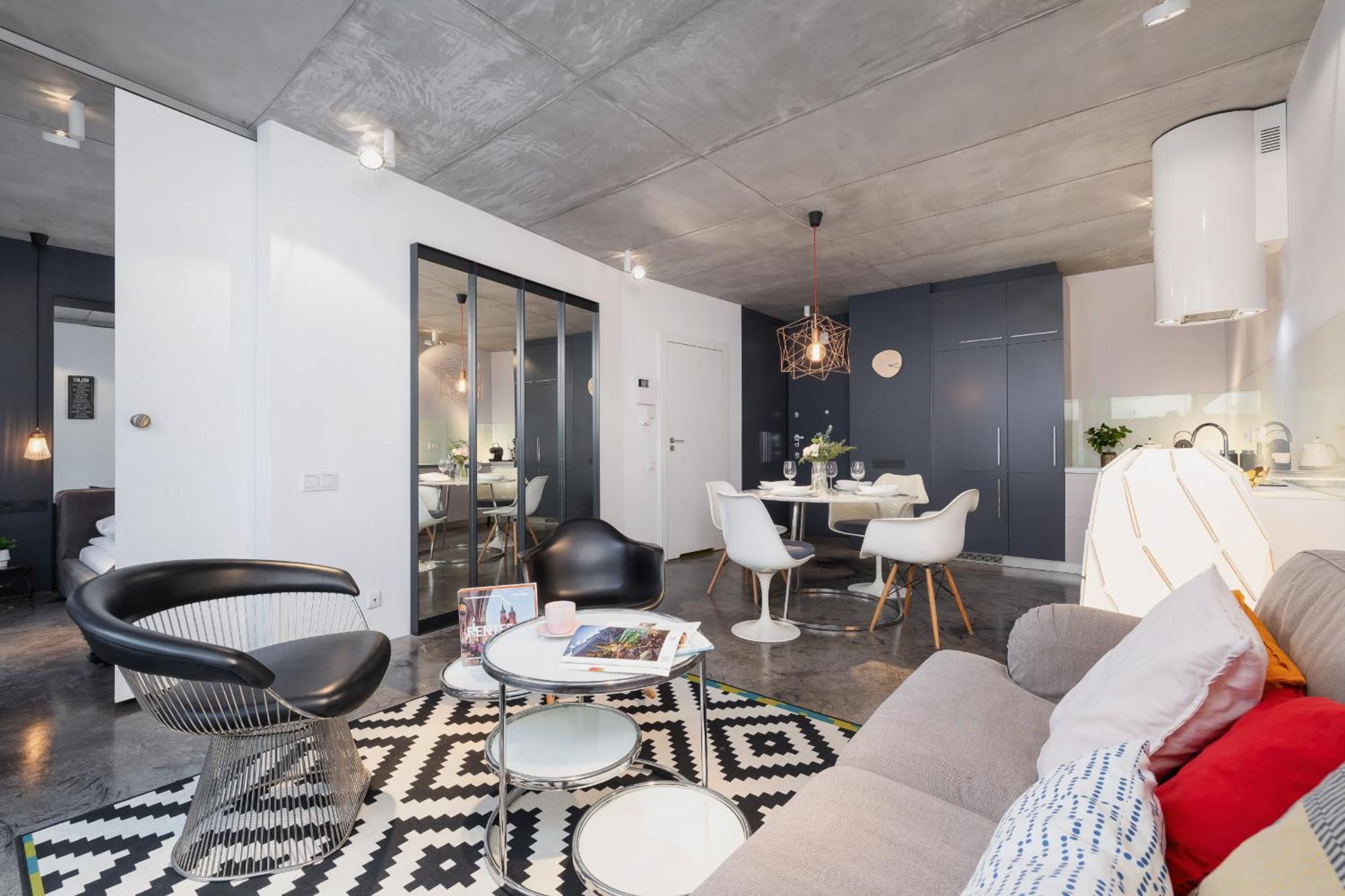 Modern And Elegant With Bathtub In Cracow Center By Renters Kraków